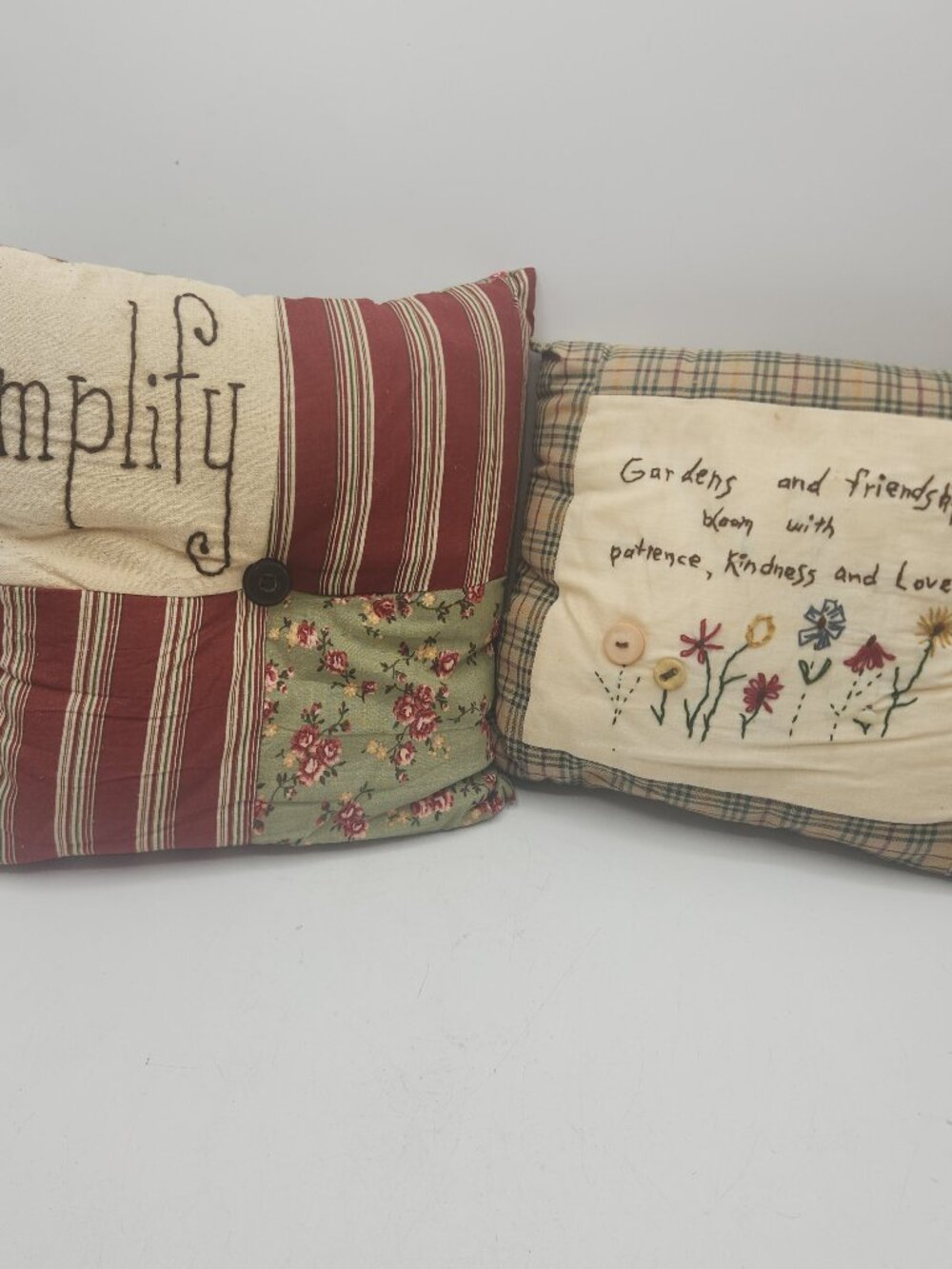 Hand Made Decorative Pillow A House is a House But Mom Makes it a Home